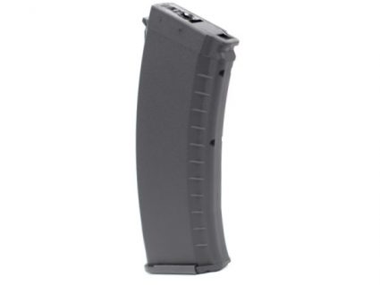 AKR Series 400 Round High Capacity Magazine: Black