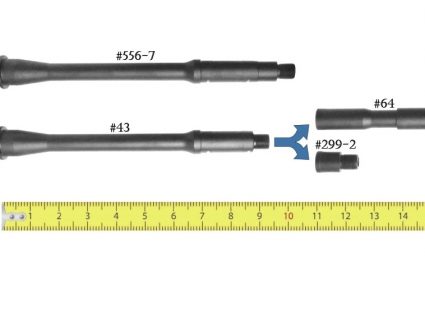 Part: LM4 PTR Series Outer Barrels (#556-7, 43,64, 299-2)