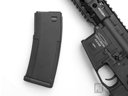 CENTURION ARMS CM4 C4-10 AEG Recoil Rifle (cut off)