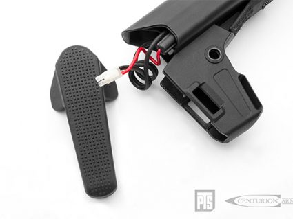 CENTURION ARMS CM4 C4-10 AEG Recoil Rifle (cut off)