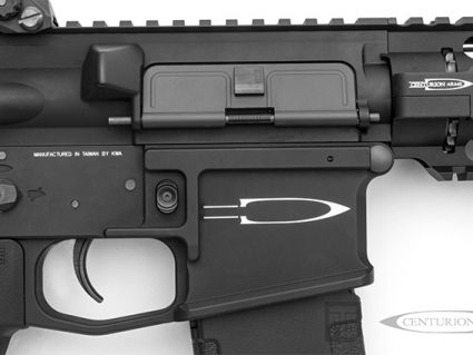CENTURION ARMS CM4 C4-10 AEG Recoil Rifle (cut off)