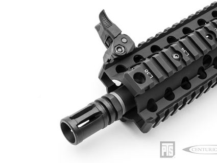 CENTURION ARMS CM4 C4-10 AEG Recoil Rifle (cut off)