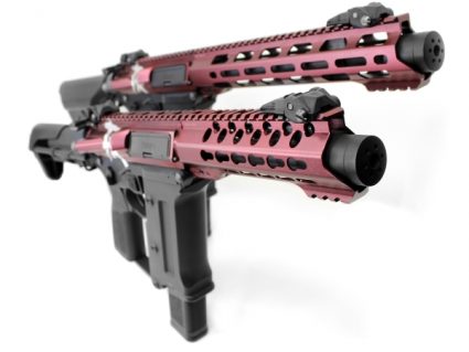 KWA Airsoft TK.45 and TK.45c AEGs- Black Cherry Special Edition