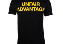 "Unfair Advantage" - Designed by KAIJU017- Unisex - T-Shirt - Black