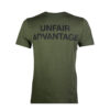 "Unfair Advantage" - Designed by KAIJU017- Unisex - T-Shirt - Black