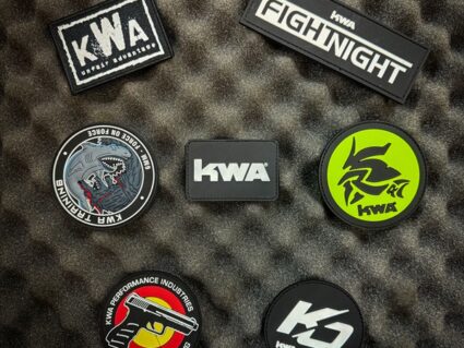 Random 5 pack Assortment of Any 5 KWA patches