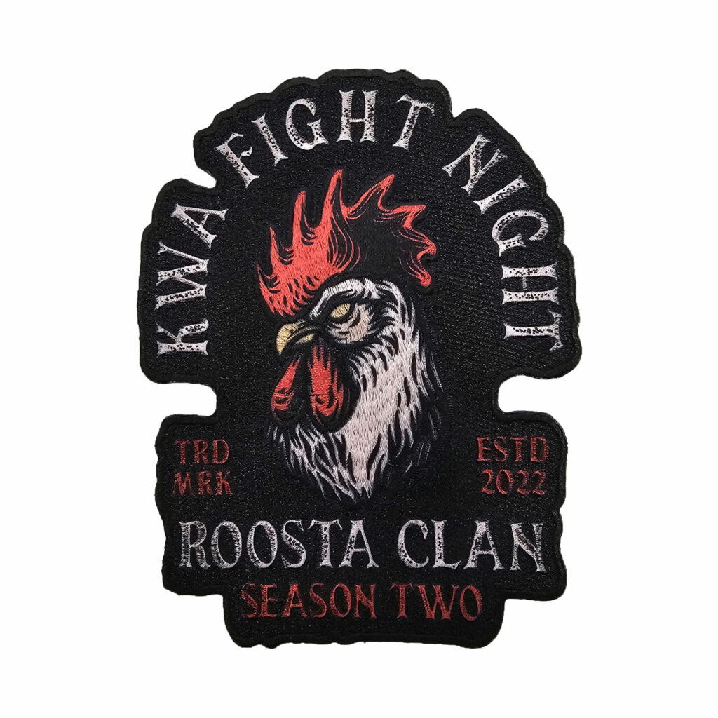 KWA Fight Night S2 X Slaughter Embroidery Velcro Patch