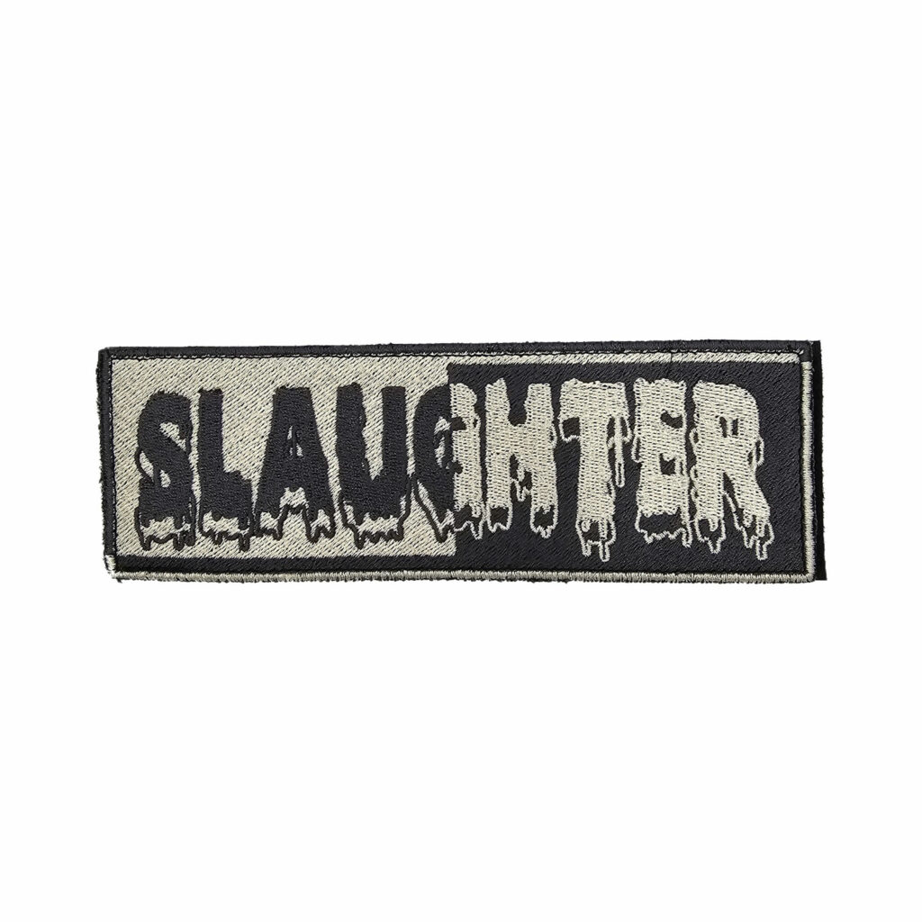 KWA Fight Night S2 X Slaughter Embroidery Velcro Patch