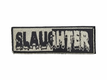KWA Fight Night S2 X Slaughter Embroidery Velcro Patch