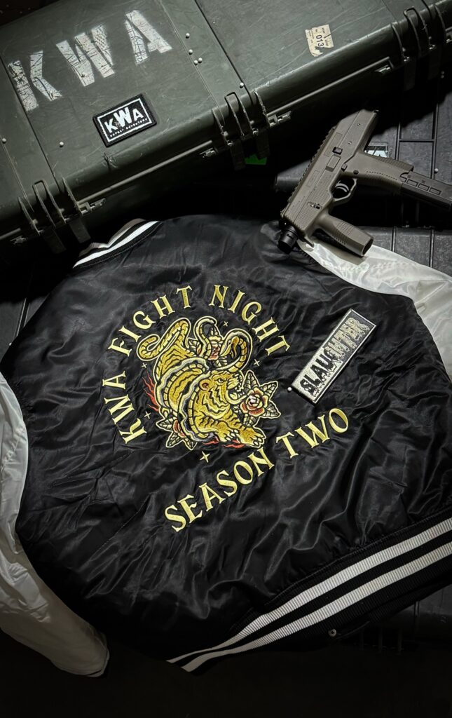 Fight Night S2 Varsity Jacket + Slaughter Patch