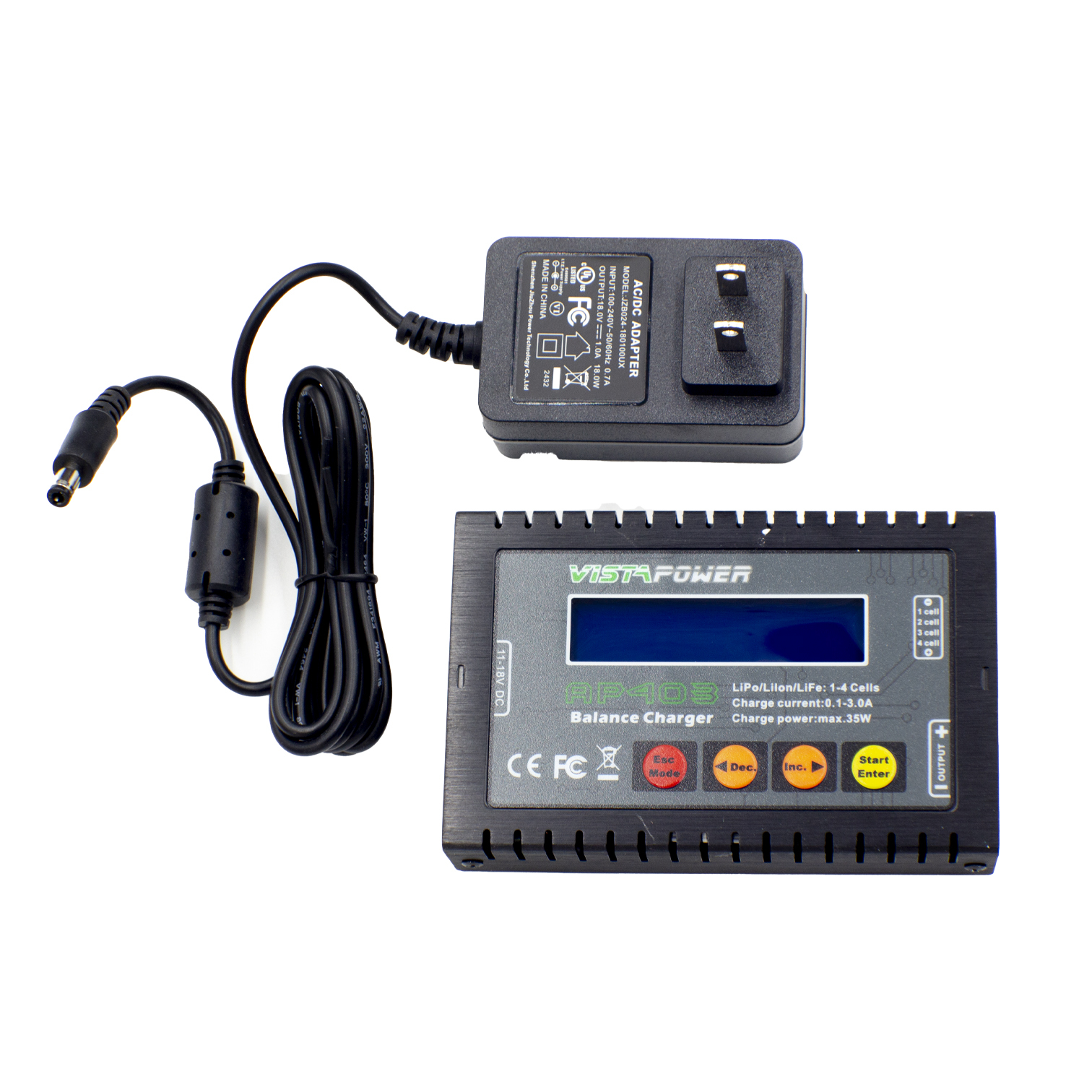 AP403 Vista Power Advanced Balance Smart Charger AP403 Vista Power Advanced Balance Smart Charger