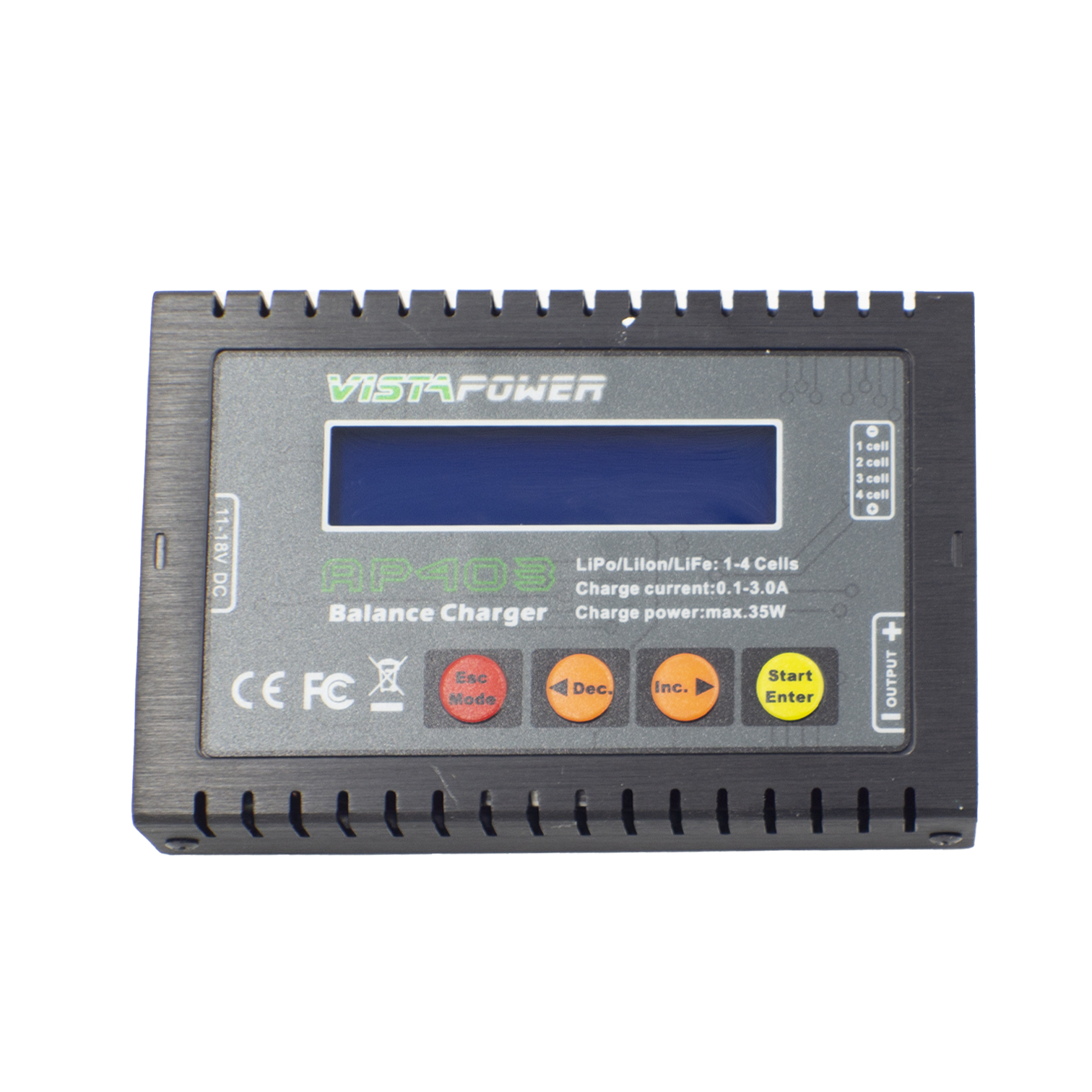 AP403 Vista Power Advanced Balance Smart Charger AP403 Vista Power Advanced Balance Smart Charger