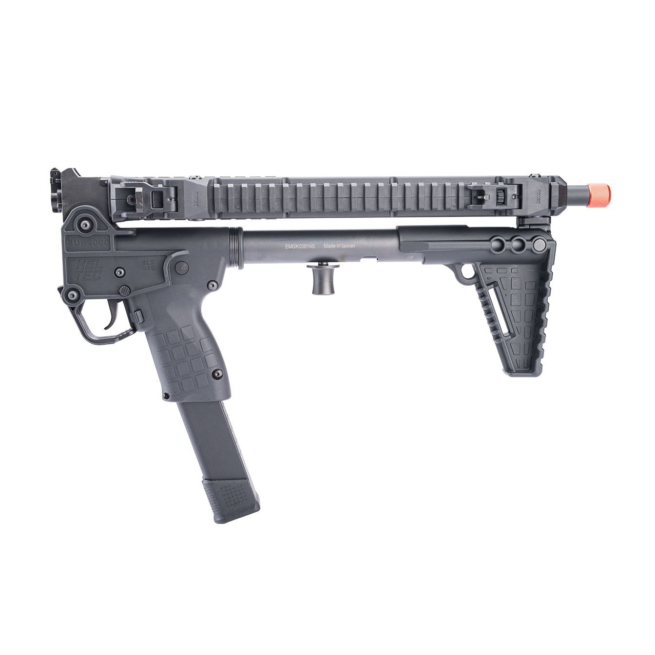 KELTEC SUB2000 48-round magazine shown installed in the KelTec SUB2000