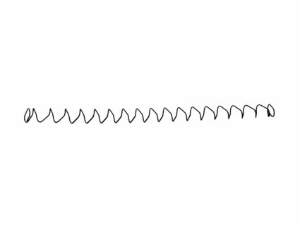 Common Parts: Pistol Magazine Follower Spring (#F-002)