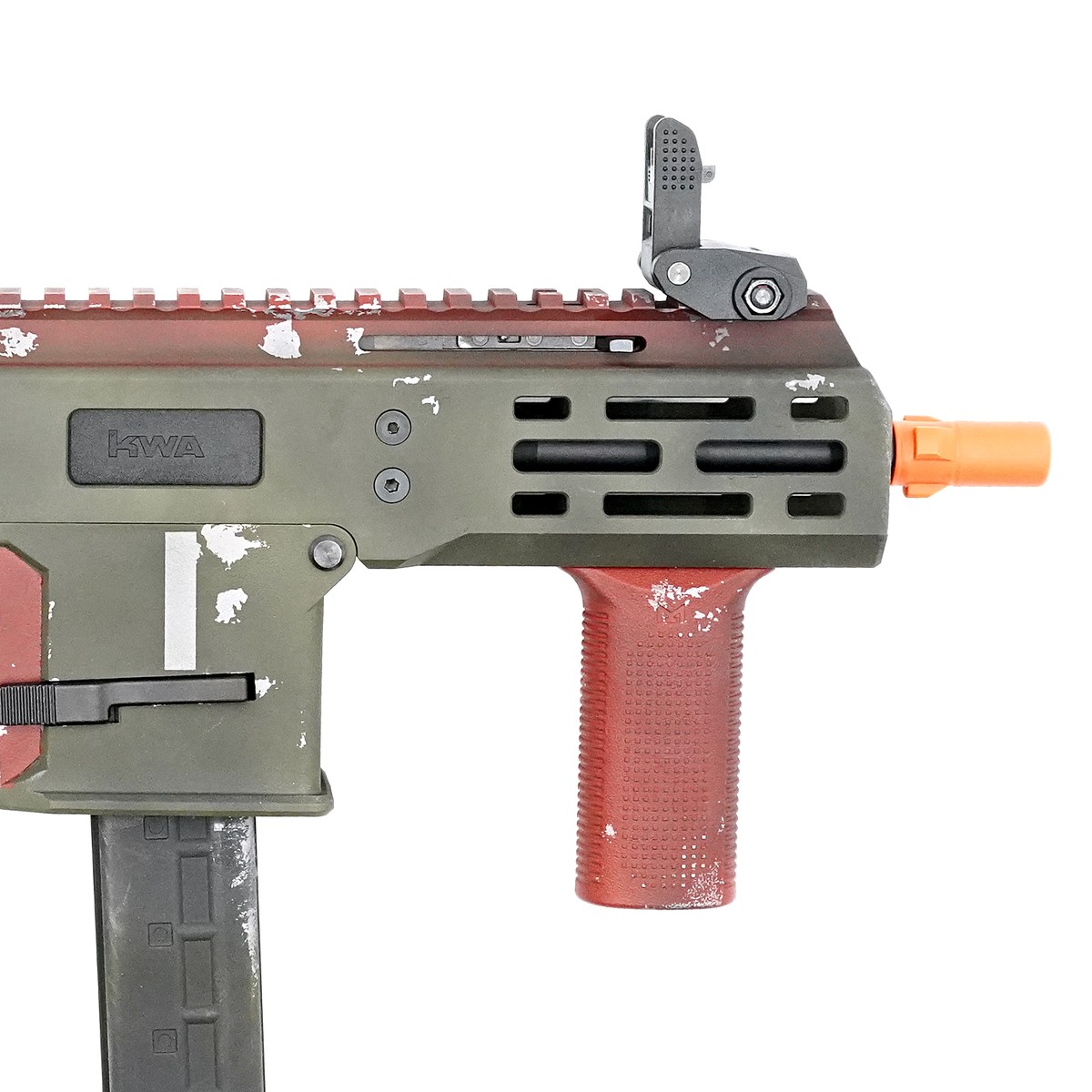 TAC-9 The Bounty Hunter limited edition Cerakote — Detail Front TAC-9 The Bounty Hunter limited edition Cerakote — Detail Front