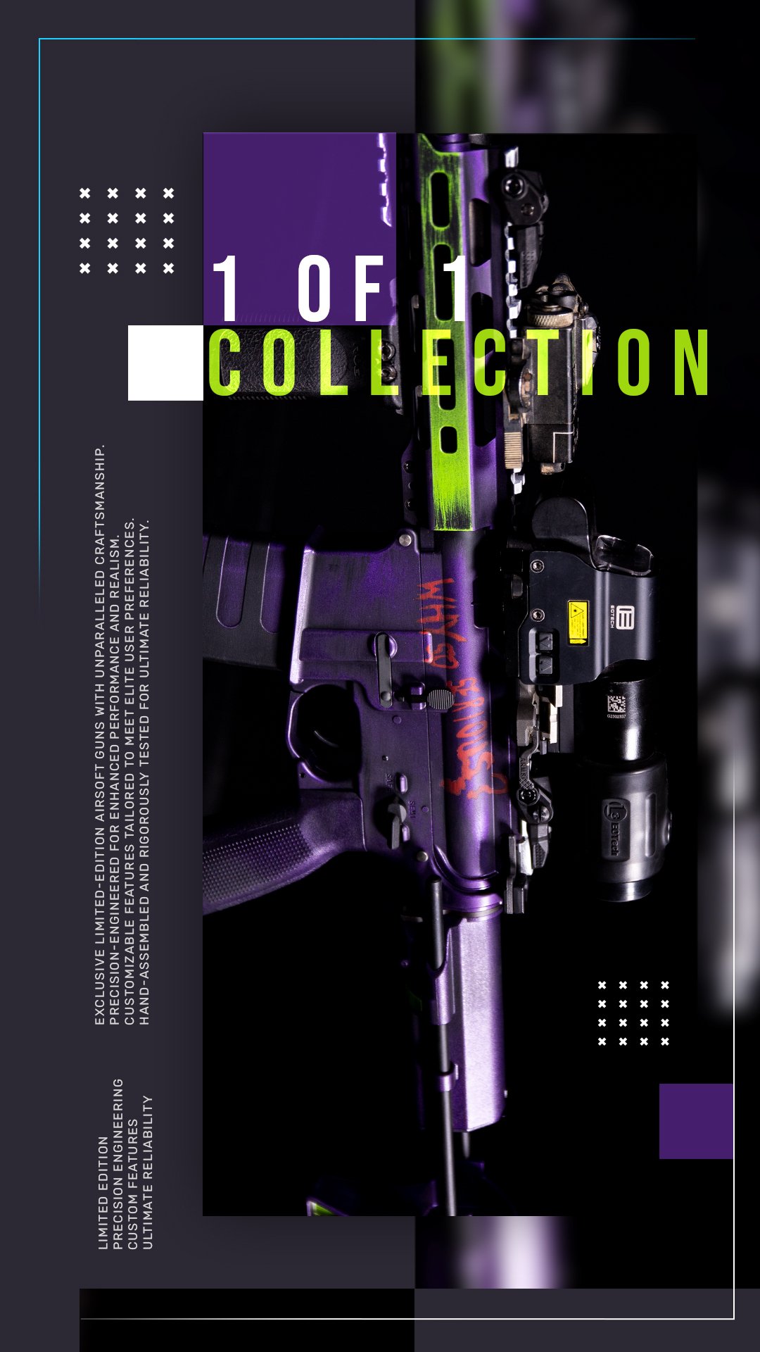 K Customs 1 of 1 — Why So Serious?, Joker-Inspired Ronin T6