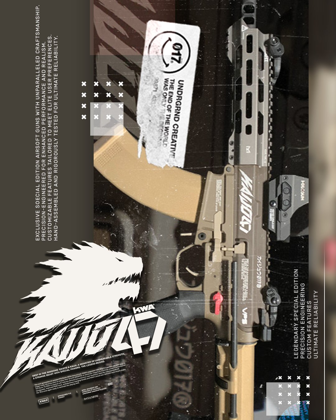 KWA KAIJU47 special edition
